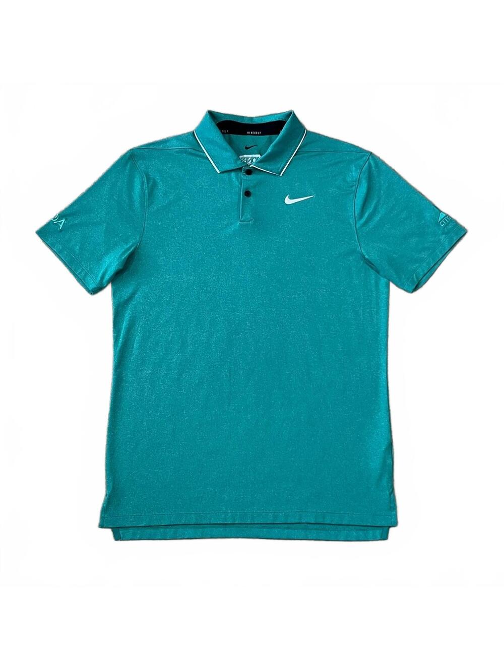 Nike Mens Dri-FIT Vapor Golf Polo Shirt Size Small Teal Green